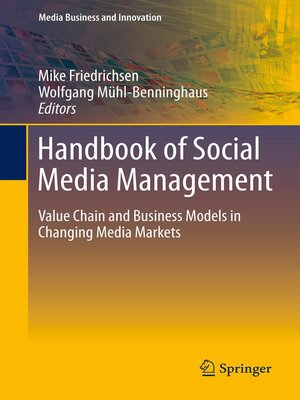 cover image of Handbook of Social Media Management